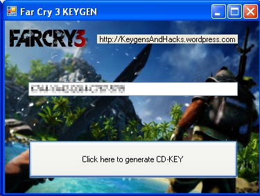 far cry 3 cd key generator